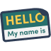 Hello! My name is . . .