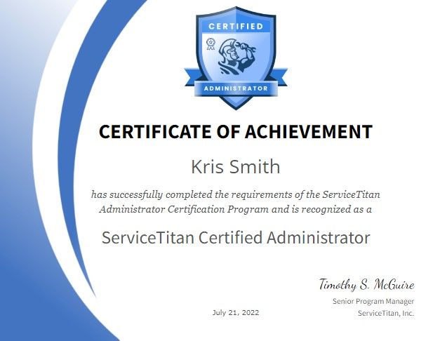 You better believe I shared this Cert on FB, LinkedIn, and my email signature!!