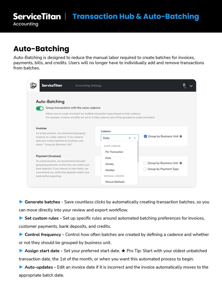 Accounting Reimagined - ServiceTitan Community